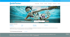 Desktop Screenshot of guidepiscines.fr